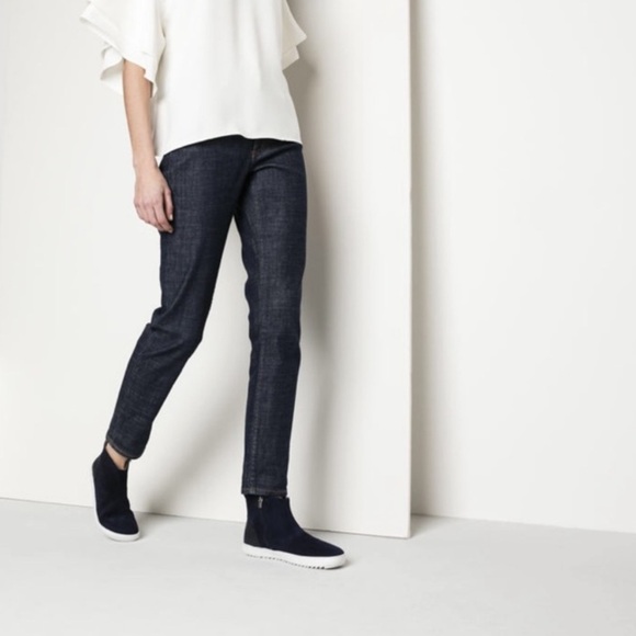 Birkenstock Myra Suede Leather Navy Booties size 6 - Picture 2 of 16